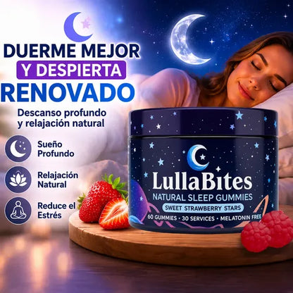 GOMITAS PARA DORMIR (LULLABITES ANTI-INSOMNIO SIN MELATONINA)