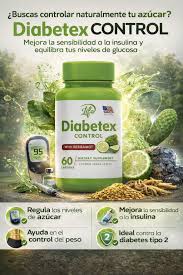 DIABETEX X 60 CAPSULAS (ANTIDIABÉTICO . REGULADOR DE AZUCAR)