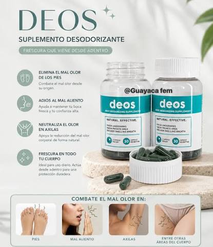 DEOS ORIGINALES Y SELLADO 60 CAPSULAS