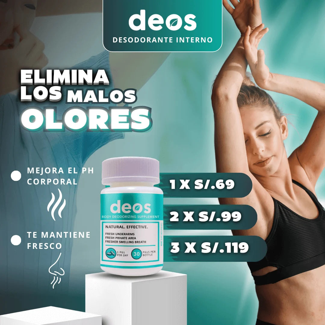 DEOS ORIGINALES Y SELLADO 60 CAPSULAS